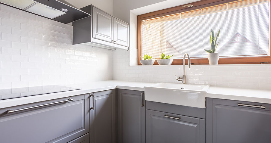 What Color Countertop Looks Good With Blue Cabinets?